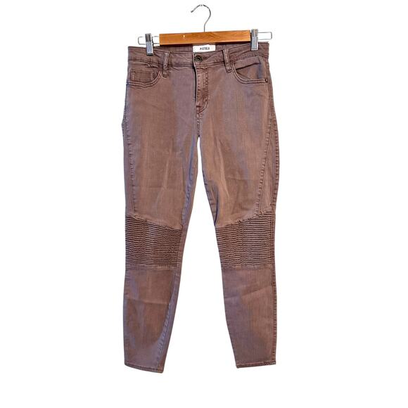 Pistola Brown Ribbed Knee Skinny Jeans Women's Size 29 Style P6269 - Picture 1 of 6
